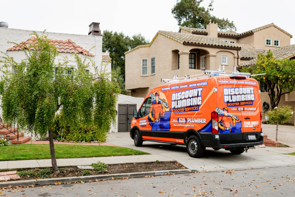 Discount Plumbing company van